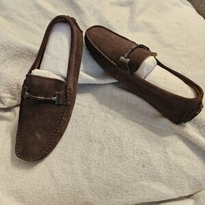 Go Tour Size 9.5 Men's Brown Loafer Driving Shoes